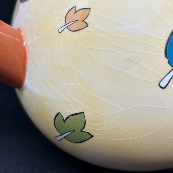 2010 Heather Goldminc Blue Sky Clayworks Halloween Cat & Dog pitcher - Picture 5 of 6